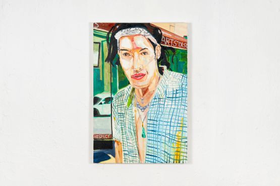 Charlie Mai II by Homer Shew contemporary artwork Painting