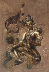 A Method for Meditation by Mi Qiaoming contemporary artwork painting