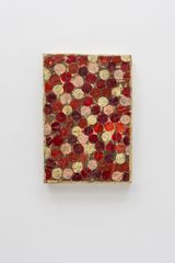Giardino religioso by Mirco Marchelli contemporary artwork painting mixed media textile