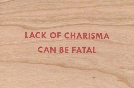 Lack of Charisma Can be Fatal by Jenny Holzer contemporary artwork Sculpture