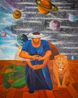 The Universe through Knitting by Jung Kangja contemporary artwork Painting