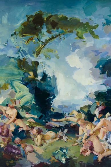 Flora Yukhnovich Auction Results Anticipate Sold-Out Show at Victoria Miro