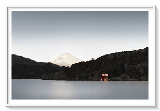 Fuji Hakone Japan by Ulana Switucha contemporary artwork Print