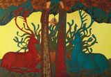 Celtic Legend by Timur DVatz contemporary artwork painting