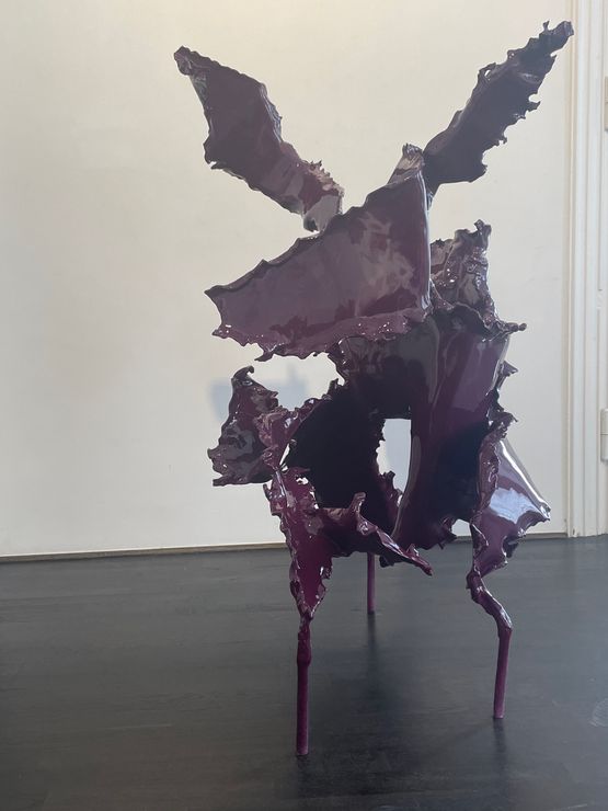 Arche and Apeiron of biological engineering III by Aljoscha contemporary artwork Sculpture