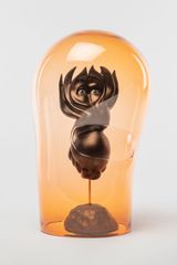 Helmed Spirit of Hope by Patricia Piccinini contemporary artwork sculpture