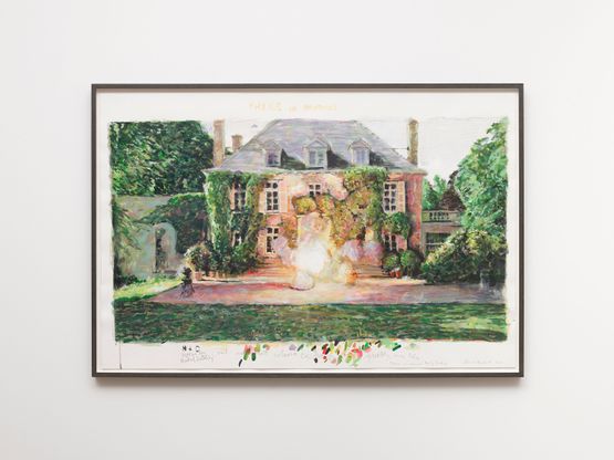 Birdcage Theme in Modules by David Claerbout contemporary artwork Works on Paper