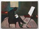 A Painter by Xiao Jiang contemporary artwork Painting
