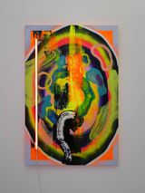 Thermal Resonance by Nicholas Ong contemporary artwork painting works on paper