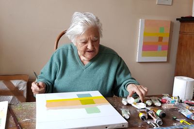 Etel Adnan Lebanese American Writer and Painter Dies Aged 96
