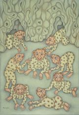 Untitled by Dewa Putu Mokoh contemporary artwork painting