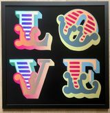 Love Lenticular IV by Ben Eine contemporary artwork print
