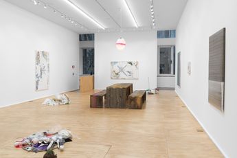 Contemporary art exhibition Klara Liden Daniele Milvio Found Refined Refound at Eva Presenhuber New York United States