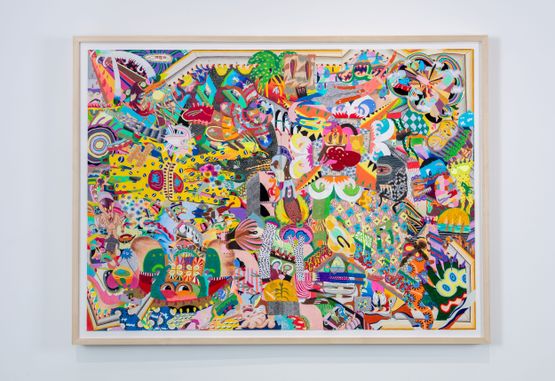 Compulsive Chewing by Thiago Barbalho contemporary artwork Works on Paper