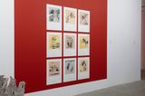 Rubaiyat Salah Jaheen by Youssef Abdelke contemporary artwork drawing works on paper