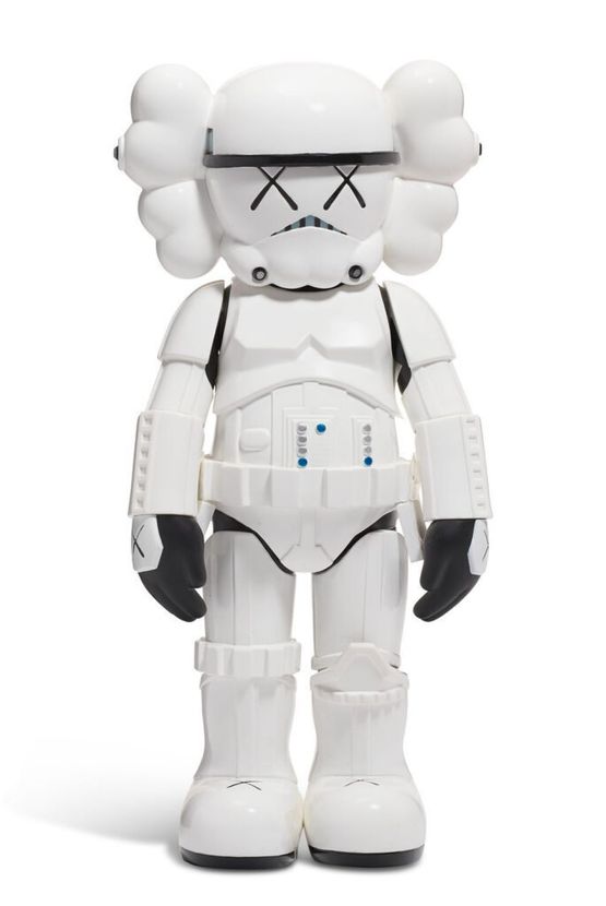 Stormtrooper by KAWS contemporary artwork Sculpture