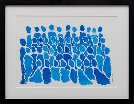 Kindly Ghosts Family Photographs 007 by Itamar Gov contemporary artwork Works on Paper