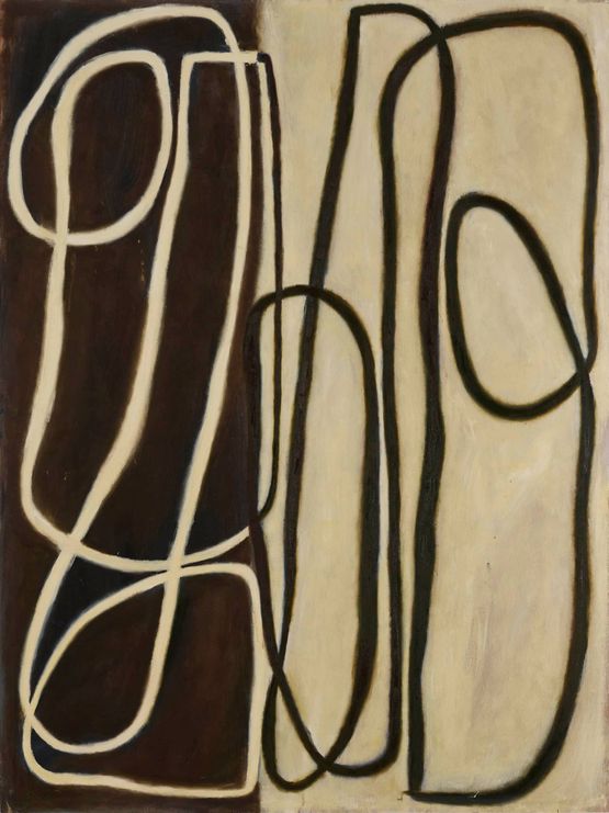 Duel by Ildiko Kovacs contemporary artwork Painting