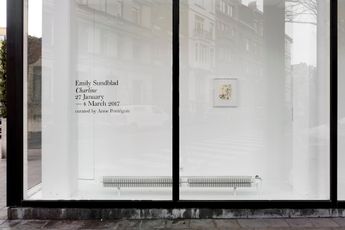 Contemporary art exhibition Emily Sundblad Charline at Xavier Hufkens Rivoli Belgium