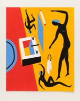 Lavabo da serie Slices from the Slices series by Marcelo Cipis contemporary artwork painting works on paper