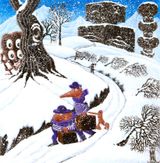 LHIVER DES IDOLES by Herve Di Rosa contemporary artwork painting