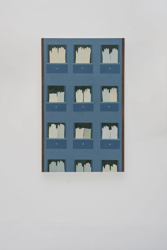 White Gloves by Nina Silverberg contemporary artwork Painting