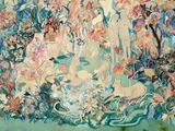 Wandering Walks by Tamaris Borrelly contemporary artwork works on paper