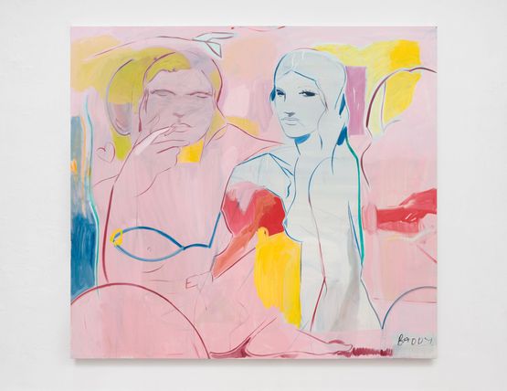 My Blu - Ray by France-Lise Mcgurn contemporary artwork Painting