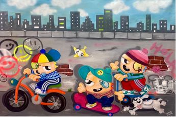 Contemporary art exhibition Debbie Reda DEBBIE REDA A Fun Adventure at Whitestone Gallery Taipei Taiwan