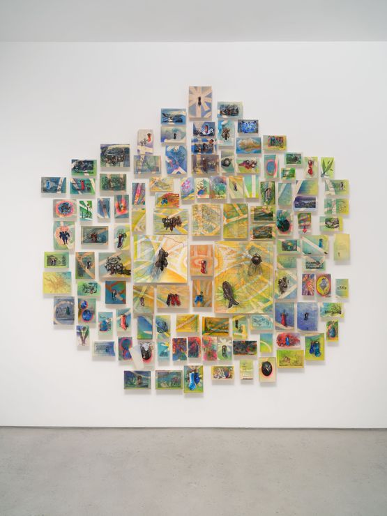 River Mirror to reclaim our past present and future selves totally by Firelei Baez contemporary artwork Works on Paper