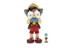 Pinocchio Jiminy Cricket by KAWS contemporary artwork Sculpture