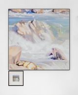 Reconstructed Landscapes  Great Falls i1-A by Michael Takeo Magruder contemporary artwork photography print