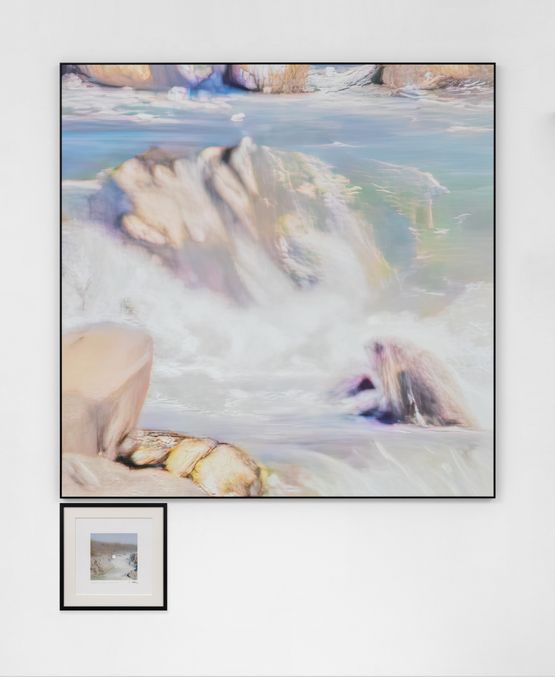 Reconstructed Landscapes  Great Falls i1-A by Michael Takeo Magruder contemporary artwork Photography