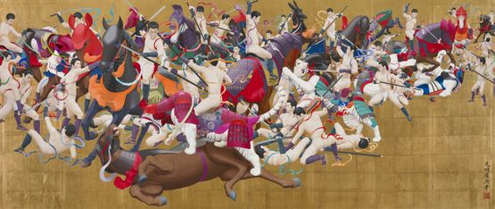 Rhyme by Tenmyouya Hisashi contemporary artwork Painting
