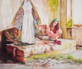 The Call by Agata Kus contemporary artwork painting