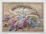 Not even unalterable limitations or a transformational topology for remembering Willards Chronographer of American History by Firelei Baez contemporary artwork painting