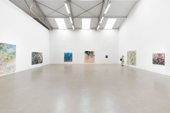 Contemporary art exhibition Uwe Kowski Stille Silence at Galerie Eigen  Art Leipzig Germany