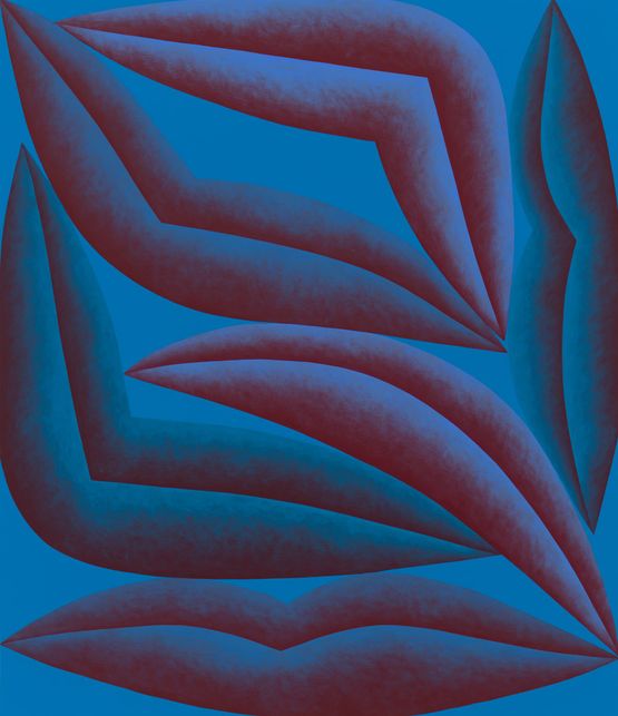 Blues by Corydon Cowansage contemporary artwork Painting