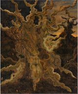 Host Cuckoo Pint by Georg Wilson contemporary artwork painting