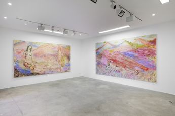 Contemporary art exhibition Kim Booker no-mans-land at JARILAGER Gallery Cologne Germany