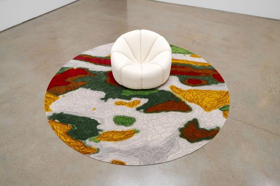 Untitled by Jorge Pardo contemporary artwork Textile
