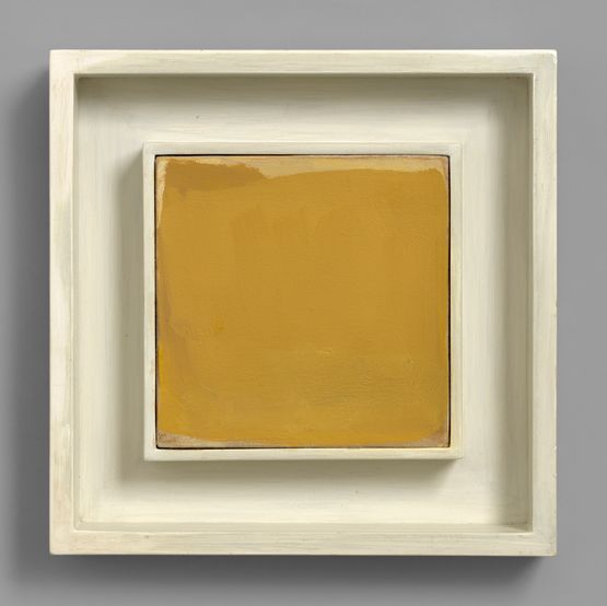Field Yellow by Deborah Tarr contemporary artwork Painting