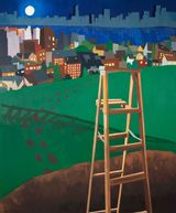 Go back home by Alex Sewell contemporary artwork painting