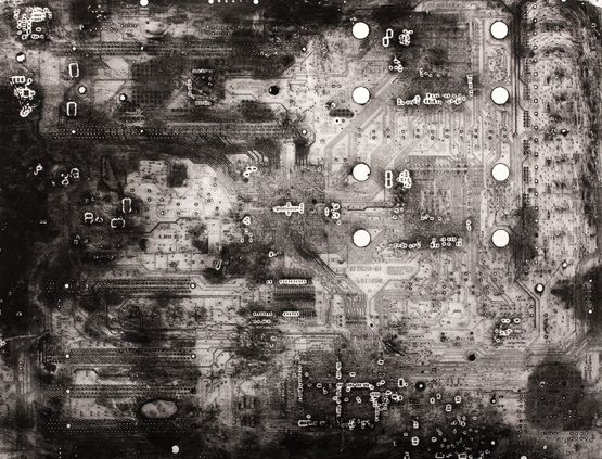 Solid State Component 5 by Jake Elwes contemporary artwork Print