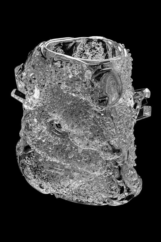 WHITE CRYSTAL by Ritsue Mishima contemporary artwork Sculpture