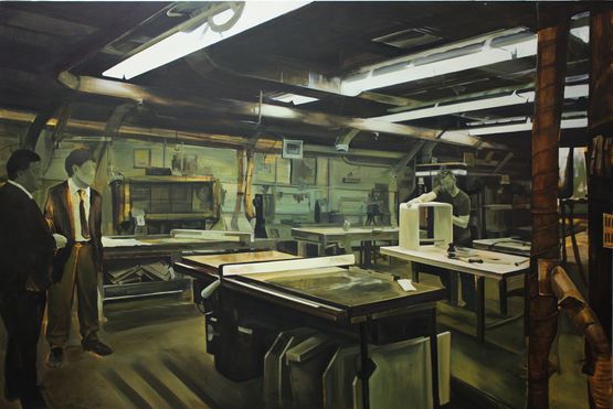 Manufacture by Zou Sijin contemporary artwork Painting