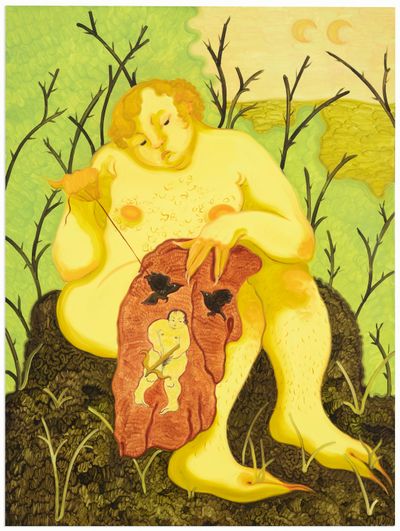 Georg Wilsons Folkloric Figures at Berntson Bhattacharjee