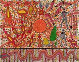 Cry of Asia by Robert Campbell Jnr contemporary artwork painting