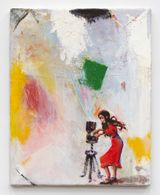 Pandora by Verne Dawson contemporary artwork painting works on paper