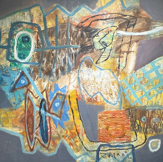 Alluvial by Le Trieu Dien contemporary artwork Painting
